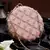 Anekaant glided gleam pink net diamond embellished clutch
