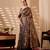 New Soft Lichi Silk Printed Women's Saree With Blouse Set 