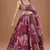 multicolor georgette lehenga choli with embroidered fancy dupatta