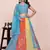 Multicolor Panelled Festive Lehenga