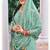sea green georgette embroidery sharara suit