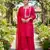 Women's  Embroidery Work Viscose Silk Fabric Straight Kurta Palazzo and Dupatta Set