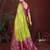 Parrot Green Color Handloom Zari Woven Satin Silk Sarees 