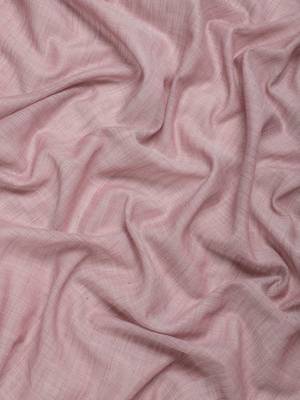 Elegant mauve woven linen saree with contrast zari border & tassels  soft & breathable party wear 3