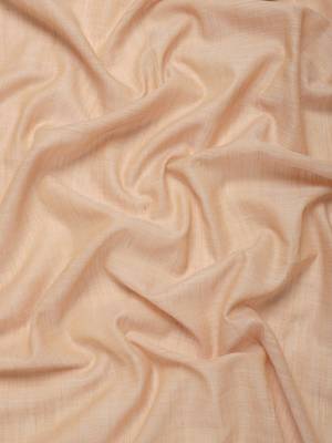 Elegant tan woven linen saree with contrast zari border & tassels  soft & breathable party wear 4