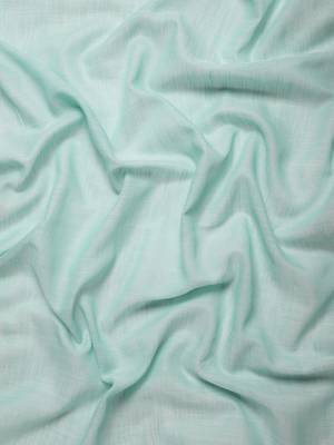 Elegant turquoise woven linen saree with contrast zari border & tassels  soft & breathable party wear 4