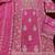 Pink real shimmer Palazzo suit - full stitched free size