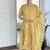 Mustard color rayon printed palazzo readymade set