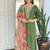Mehendi green color rayon sttiched kurta set