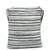 Anekaant lines & loops grey acrylic striped sling bag