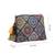 Anekaant tile trip black canvas geometric printed sling bag