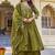 Women Floral Embroidered Empire Thread Work Mull Chanderi  Kurta Pant With Dupatta