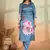 Grey printed cotton reyon kurta pant set