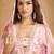 Baby pink chiffon Salwar Kameez- Full stitched free size