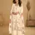 Off white chiffon Salwar Kameez- Full stitched free size