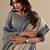 Grey plain cotton cotton-sarees saree with blouse