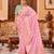 pink plain silk_blend silk-blend-sarees saree with blouse