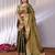 Multicolor plain tissue tissue-sarees saree with blouse