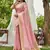 pink plain silk silk-sarees saree with blouse