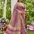 Purple plain tissue tissue-sarees saree with blouse