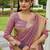 Purple plain tissue tissue-sarees saree with blouse