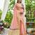 pink plain silk silk-sarees saree with blouse