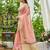 pink plain silk silk-sarees saree with blouse