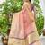 pink plain silk silk-sarees saree with blouse