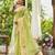 green plain silk silk-sarees saree with blouse