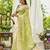 green plain silk silk-sarees saree with blouse