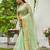 green plain silk silk-sarees saree with blouse