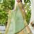 green plain silk silk-sarees saree with blouse