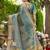 Blue plain tissue tissue-sarees saree with blouse
