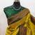 yellow green  soft art silk banarasi jacuard work designer party wear saree with unstitched blouse piece