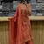 Floral embroidered round neck  cotton kurta trouser & dupatta set