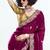 Maroon fancy beautified with sequins ,dhaga ,thread embroidered work saree