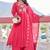 Women Floral Embroidered Empire Thread Work Dhabu Cotton Kurta Pant With Dupatta