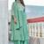 Women  Embroidered  Thread Work Mull Chanderi  Kurta with Palazzo & With Dupatta