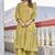 Women  Embroidered  Thread Work Mull Chanderi  Kurta with Palazzo & With Dupatta