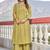 Women  Embroidered  Thread Work Mull Chanderi  Kurta with Palazzo & With Dupatta