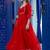 Captivating Red Sequins Silk Wedding Wear Gown With Dupatta