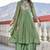 Women  Embroidered  Thread Work Mull Chanderi  Kurta with Palazzo & With Dupatta