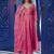 Outstanding Pink Sequins Silk Function Wear Gown With Dupatta