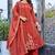 Women  Embroidered  Thread Work Mull Chanderi  Kurta with Palazzo & With Dupatta