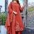 Women  Embroidered  Thread Work Mull Chanderi  Kurta with Palazzo & With Dupatta