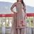 Women  Embroidered  Thread Work Mull Chanderi  Kurta with Palazzo & With Dupatta