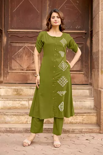 Women Ethnic Motifs Printed  Kurta with Trouser