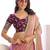 pink color stylish heavy partywear saree for rich girlie looks