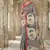 red crepe art silk fabric designer digital printed ethnic festive saree