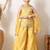 Girls mustard yellow ethnic sharara set with dupatta     festive ethnic wear for girls ilksd25
